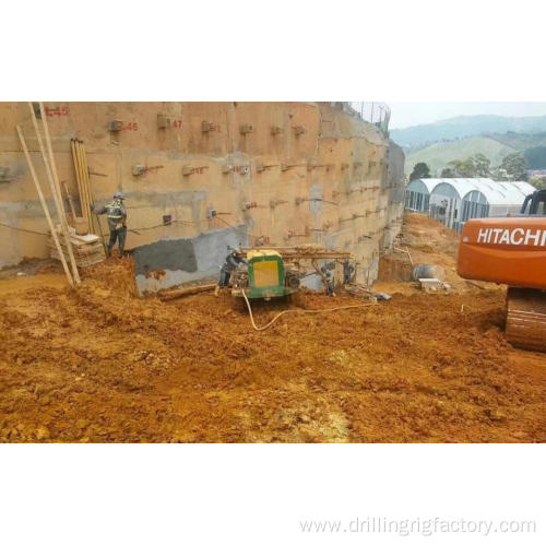 Anchor Foundation Soil Nailing Drilling Machine